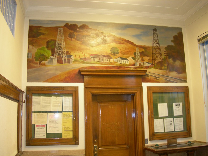 Mannington Post Office & “Landscape at Frogtown” Clio